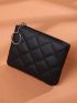 Quilted Pattern Coin Case