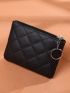 Quilted Pattern Coin Case
