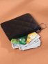 Quilted Pattern Coin Case