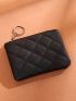 Quilted Pattern Coin Case