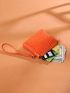 Crocodile Embossed Coin Purse
