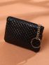 Fish Scale Embossed Coin Purse