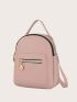 Mini Metal Decor Classic Backpack