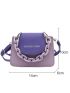 Mini Chain Decor Flap Square Bag