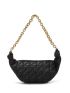 Quilted Chain Baguette Bag