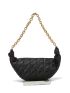 Quilted Chain Baguette Bag