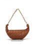Quilted Chain Baguette Bag