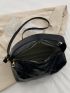 Minimalist Quilted Satchel Bag