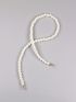 Faux Pearl Design Bag Strap
