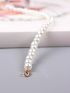 Faux Pearl Beaded Bag Strap