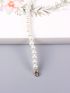 Faux Pearl Beaded Bag Strap