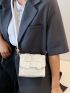 Mini Cartoon Embossed Flap Crossbody Bag