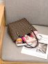 Geometric Pattern Square Bag