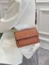 Mini Minimalist Flap Crossbody Bag