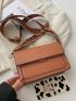 Mini Minimalist Flap Crossbody Bag