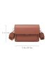 Mini Minimalist Flap Crossbody Bag