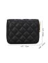 Minimalist Quilted Small Wallet