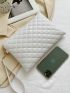 Quilted Square Bag With Wristlet
