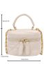 Mini Quilted Chain Bucket Bag