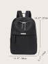 Large Capacity Zip Front Backpack