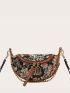 Floral Pattern Fanny Pack