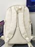 Large Capacity Letter Graphic Backpack