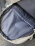 Large Capacity Letter Graphic Backpack