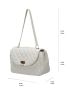 Quilted Flap Baguette Bag