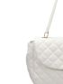 Quilted Flap Baguette Bag