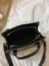 Yin & Yang Graphic Square Bag