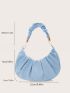 Ruched Shoulder Bag