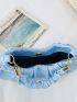 Ruched Shoulder Bag