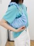 Ruched Shoulder Bag