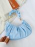 Ruched Shoulder Bag