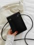 Mini Minimalist Flap Crossbody Bag