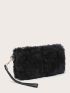 Plush Clutch Bag