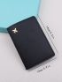 Letter Graphic Passport Case