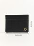 Heart Print Crocodile Embossed Card Holder
