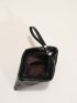 Minimalist Quilted Pattern Clutch Bag