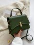 Minimalist Flap Square Bag