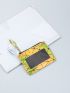 Holographic Geo Graphic Card Holder