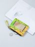 Holographic Geo Graphic Card Holder