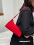 Minimalist Zip Baguette Bag