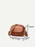 Mini Vintage Design Flap Crossbody Bag
