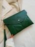 Quilted Flap Square Bag