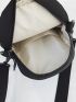 Mini Expression Graphic Square Bag