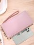 Minimalist Long Purse With Wristlet
