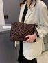 Minimalist Textured Clutch Bag