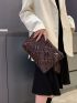 Minimalist Textured Clutch Bag