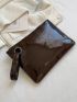 Minimalist Textured Clutch Bag